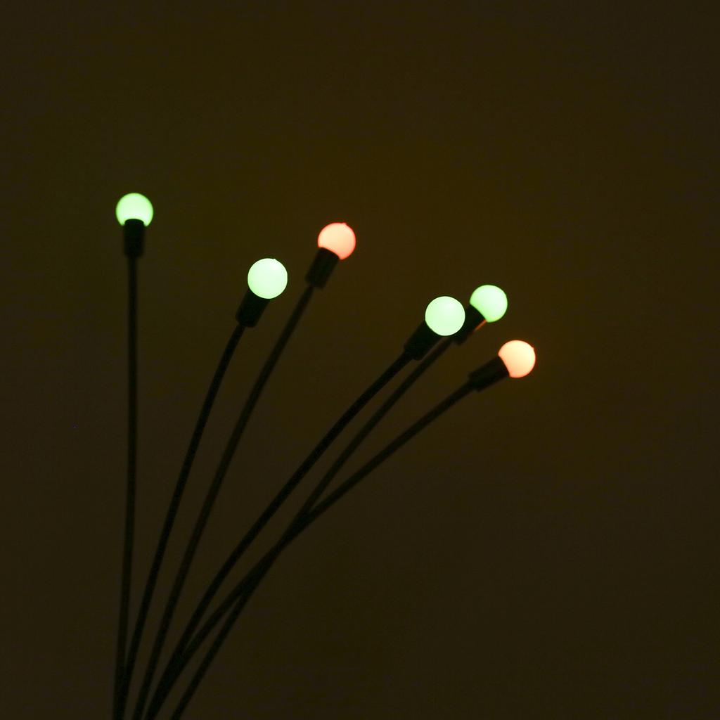 Solar Powered Firefly Lights Lawn Lamp Waterproof Outdoor Pathway Light Landscape Decorative