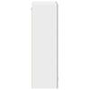 Hanging Cabinet with Door Concrete Grey 40 X 31 X 100 Cm Engineered Wood