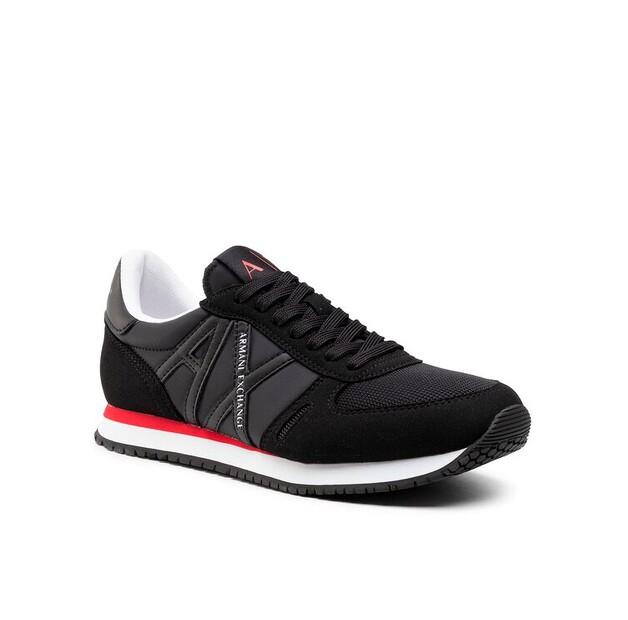 Мужские кроссовки Armani Exchange Xux017 xcc68 00002 чёрные