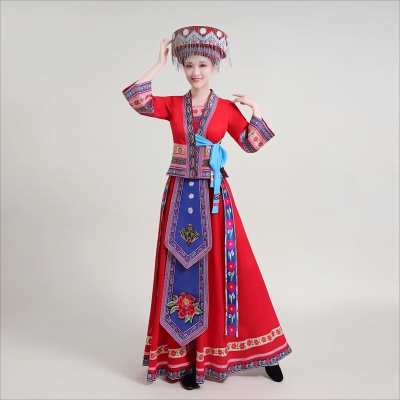 Ethnic Minority Performance Dance Costume for Women 170