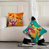 Cartoon M-Masha und die B-Bären süßer Kissenbezug Kissenhülle Zuhause Sofa Wohnzimmer Dekoration Büro Auto Nordische Schlichtheit
