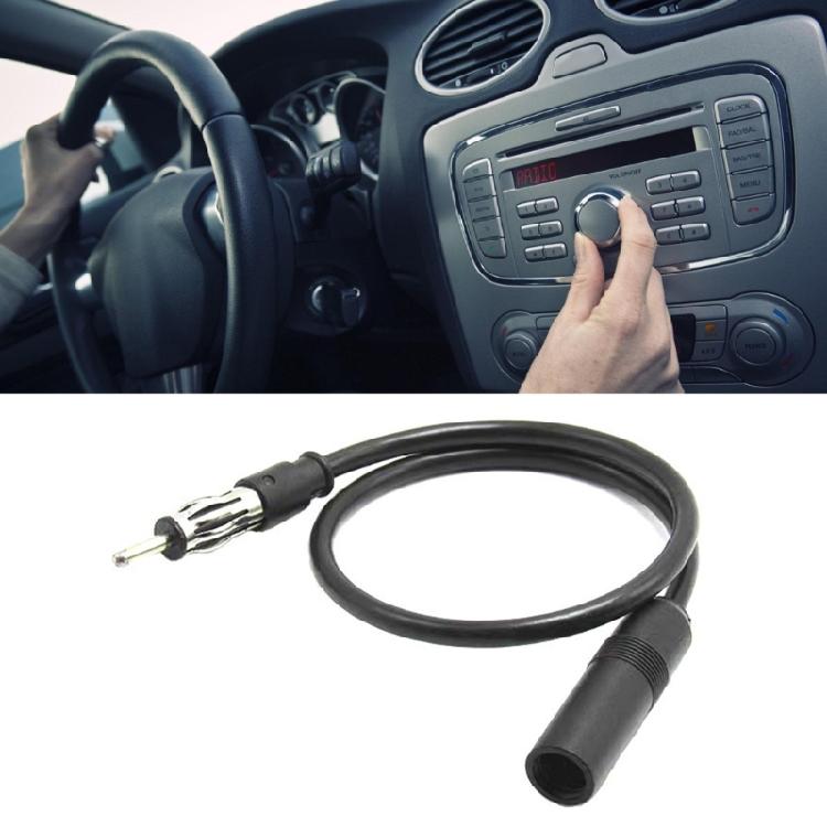 Car Radio Antenna Extension Adapter Cord, 35cm Cable Length for Better Signal Access Improved Reception In Remote Areas