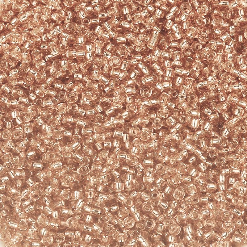 2mm Transparent Silver Core Glass Seed Beads for DIY Jewelry and Accessories