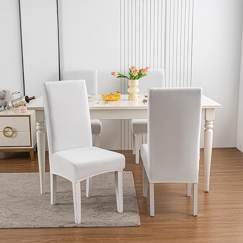 Printed Christmas Day Elastic Chair Cover Household One-Piece Half-Pack Stool Cover Hotel Dining Table Chair Cover