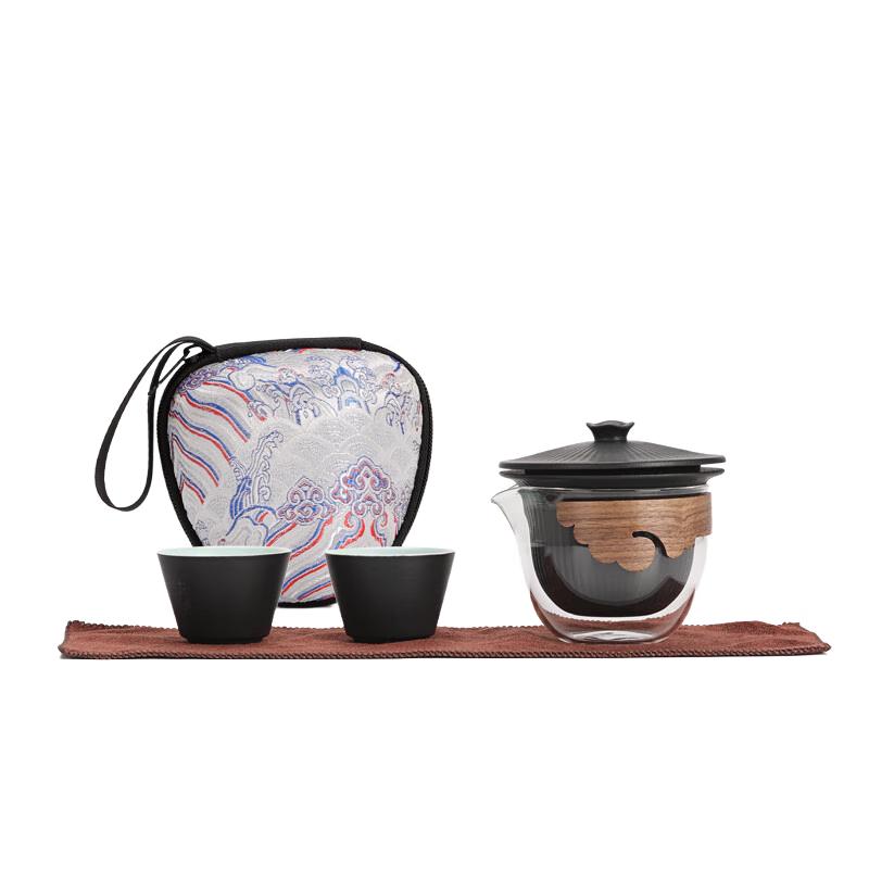 

Portable Japanese Ceramic Car Teacup Set