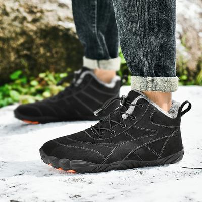 New Winter Boots Men Snow Casual Shoes Outdoor Waterproof Work Shoes Anti Slip and Wear Resistant Daily Outdoor Snow Boots
