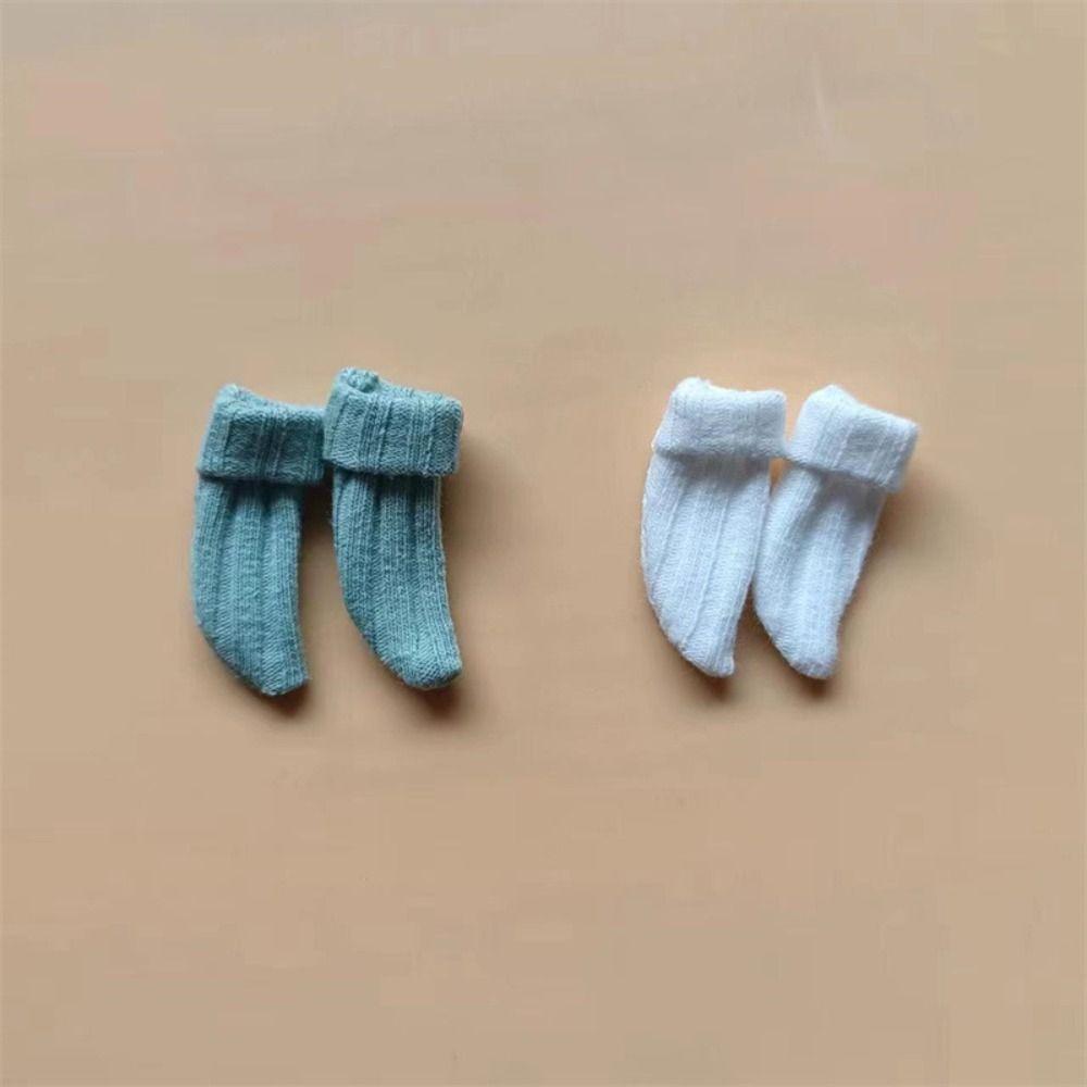 Mini Stripe Doll Socks Cute Children Girl Toys New Ob11 Doll Stocking  For 1/3 1/4 1/6 1/12 Dolls