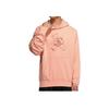 adidas Originals Solid Color Bear Logo Patch Hoodie Casual Loose Long Sleeve Pullover Streetwear Unisex Pink HJ7820