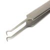 Pimple Comedone Tweezers Remover Tool Bend Curved Face Blackhead Acne Clips