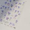 Bright Crystal Flower-De-Luce Nail Stickers Paper Nail Stickers DIY Creative Decoration