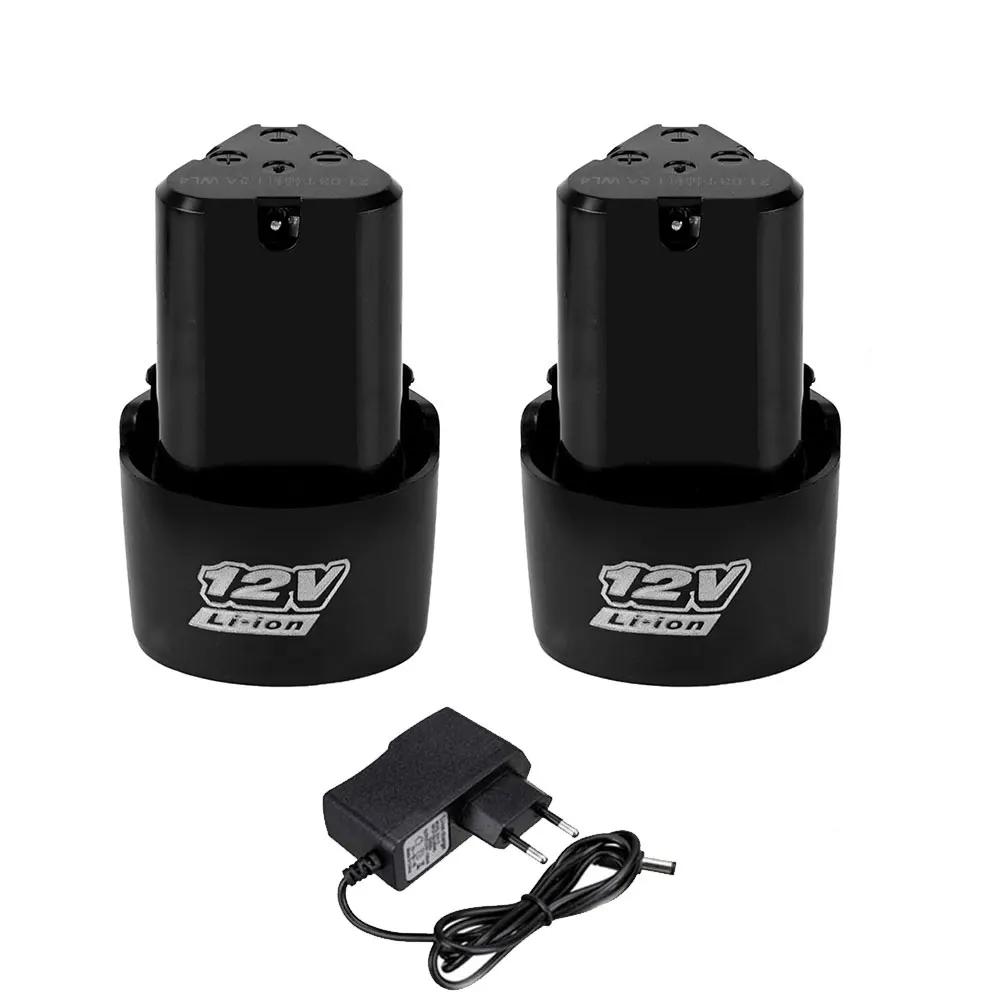 NEW Universal 12V 1500mAh Battery Rechargeable Lithium-Ion for Electric Screwdriver Electric Drill Mini Angle Grinder Tool