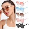 1PC Vintage Rectangle Sunglasses Luxury Gradient Eyewear Unisex Fashion  Designer Sun Glasses UV400 Protection Eyeglasses