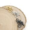 Extreme Wings Hollow Out Bicycle Theme Cufflinks Sports Suit Dual Purpose Trendy Men's Essential Wear Resistant Precision