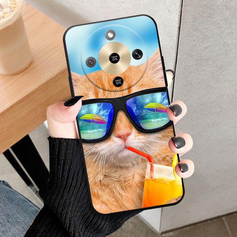 For Honor X9D X70 Case Magic8 Lite Phone Case Shookproof Soft TPU Silicone Back Cover For Honor Magic 8 Lite HonorX9D Funda Capa