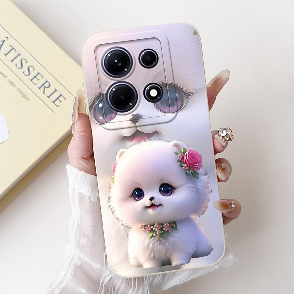 Чехол для Infinix Note 30 Pro Чехол Note 30i X6716 Милый мультяшный рисунок Мягкий ТПУ Чехол для телефона Для Infinix Note 30 VIP Note30 Fundas