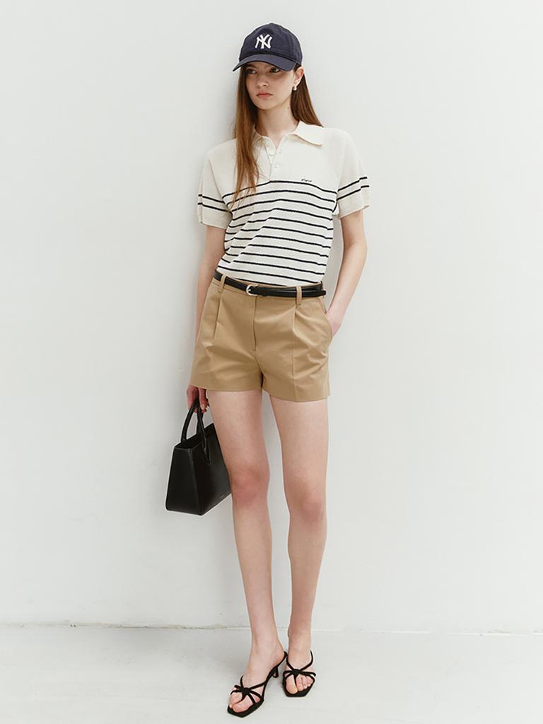Deonseuteu Essential Chino Shorts Beige_Udpa4B231I2