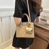 Stylish Large Capacity Casual Women's Single Shoulder Bag In Trendy Solid Colors