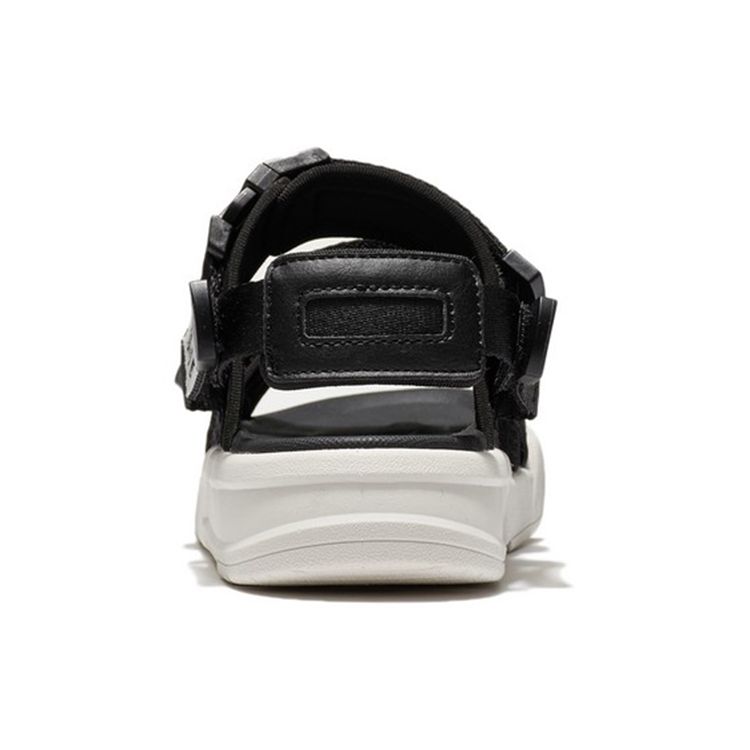 Li Ning Coca Outdoor Sports Sandals Women Sandals Black White AGUS004-3