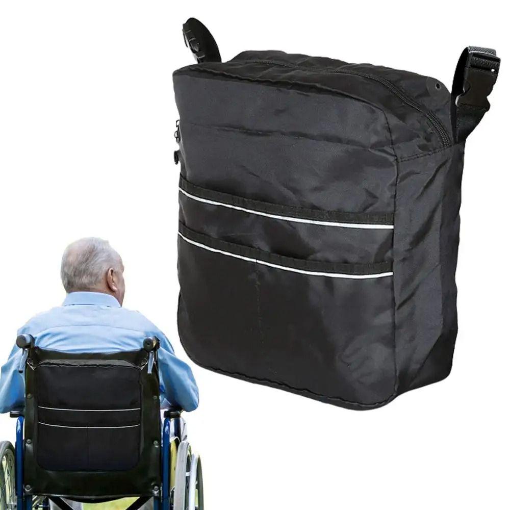 Large Capacity Wheelchair Storage Bag Portable Wheelchair Backpack  Everyday Use