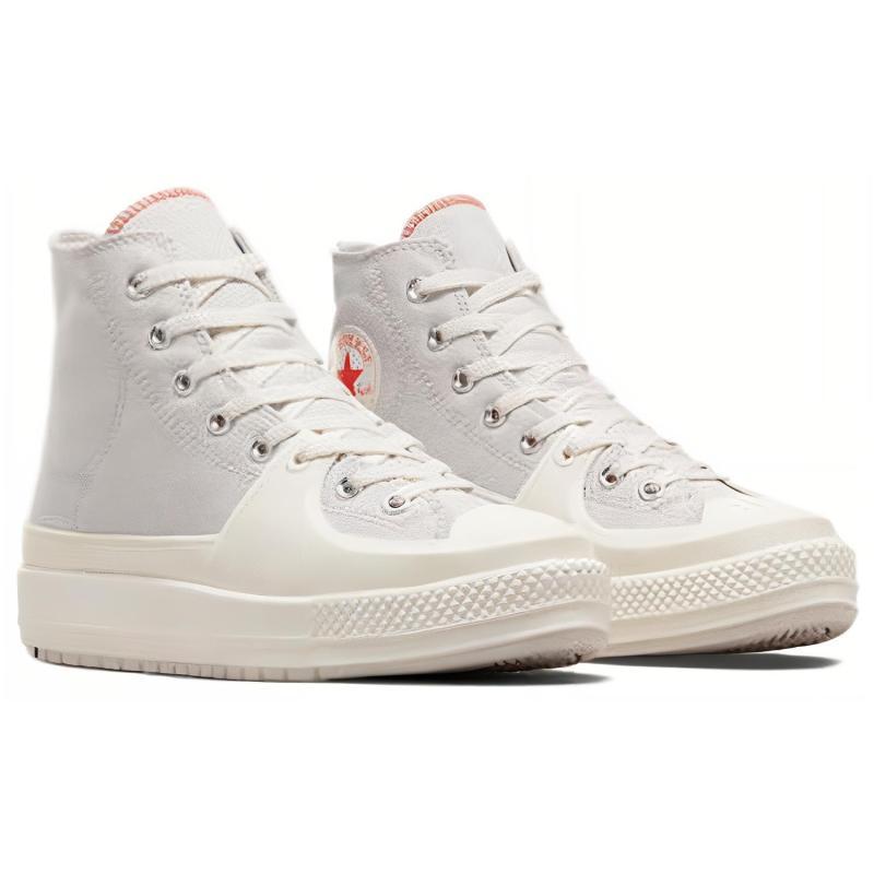 Converse Chuck Taylor All Star Comfortable and Versatile High-Top Espadrilles Unisex Off-White