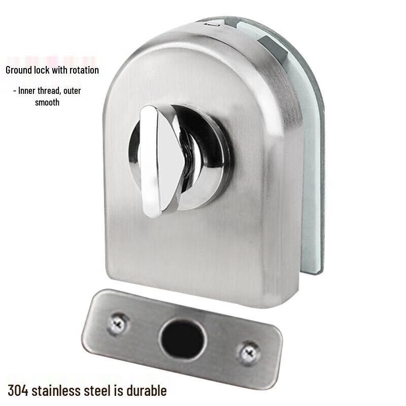 304 Stainless Steel Glass Door Lock