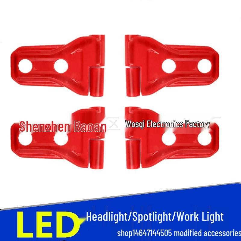 

JL Wrangler 18 Двухдверный ABS Накладка на петли капота и дверного замка