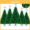 Stunning Simulated Green Pvc Christmas Tree With Xmas Ornaments
