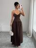 European Style Elegant French Retro Sling Dress for Women - 2026 Spring/Summer Collection