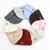 Autumn and Winter New Knitted Hat Embroidered Wool Hat Student Fashion Versatile Winter Warm Hat