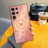 Simple Butterfly Pattern Funda Phone Cover Case for Samsung Galaxy S26 Ultra S10 S9 S20 Ultra S25 Plus S24 S23 Note 20 8 9 10