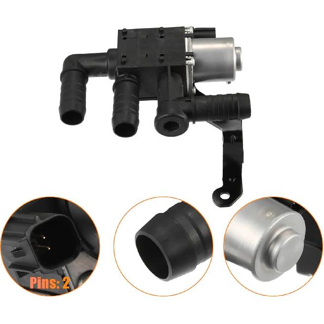 Car GM DG1Z18495A Engine Heater Control Valve Solenoid for Ford Edge 2.0L 2013-2014 for Ford Taurus 2.0L 2013-2018 for Lincoln MKX 2.0L 2013-2015
