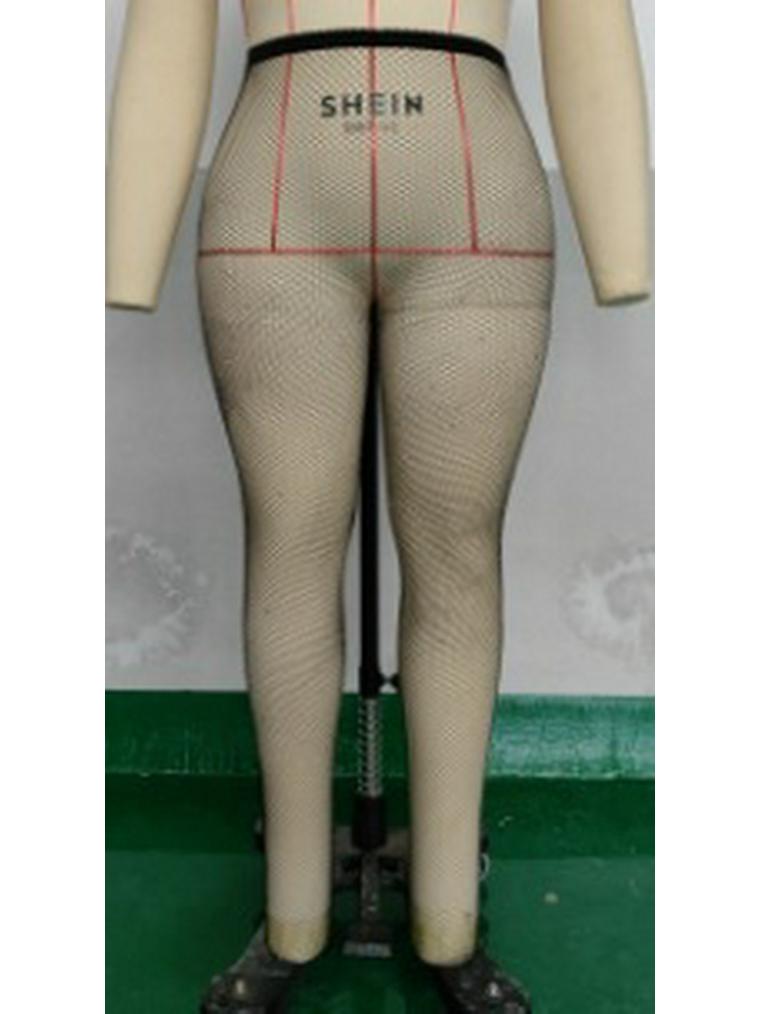 Plus Size Open Crotch Fishnet Stockings - Sexy Mesh Lingerie in Large, Medium, and Small Sizes