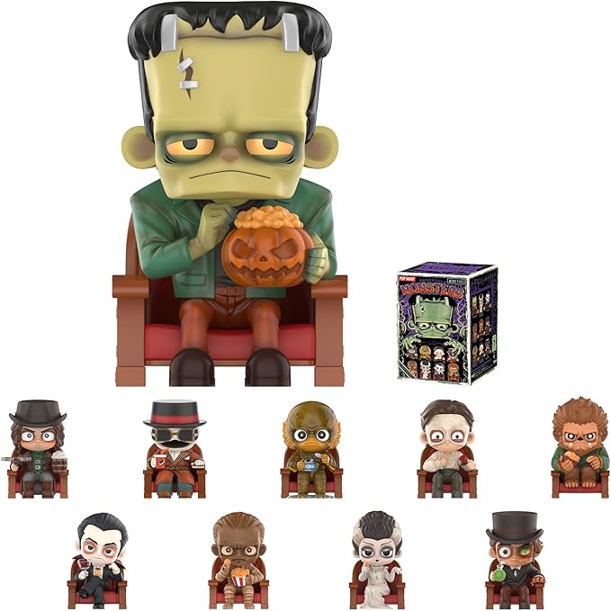 

POP MART Universal Monsters Alliance Series Figures, Universal Blind Box Figures, Holiday Birthday Gifts, Single Box