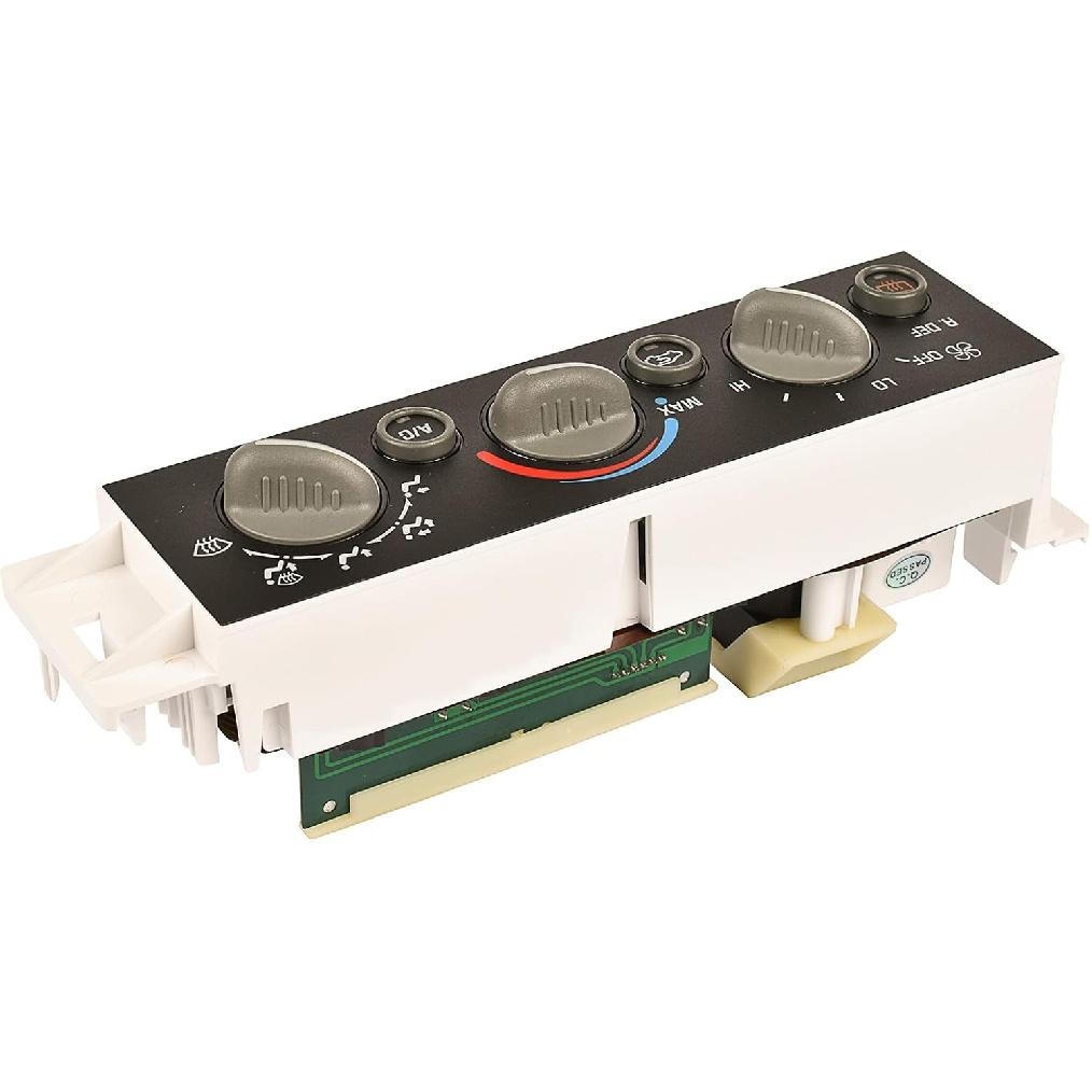 599-006 AC Heater Climate Control Panel With Rear Defogger Replacement For 1996-2000 Chevy Cadillac And GMC - Escalade C1500 C2500 Suburban K1500