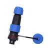 IP68 Waterproof Aviation Plug Socket Set LP16 3Pin Weld Free Back Nut Type Male Female Butt Terminal