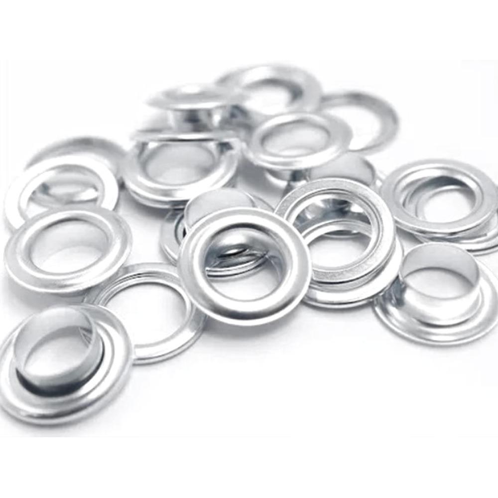 1000pcs Metal Material Metal Grommets 12mm Size Eyelet Kit Practical Leather Grommets For Clothes