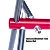 Faltbarer Campingstuhl mit Vollaluminiumrahmen, kompakt und tragbar mit Tragetasche, Outdoor-Wandern, Angeln, Rucksackreisen