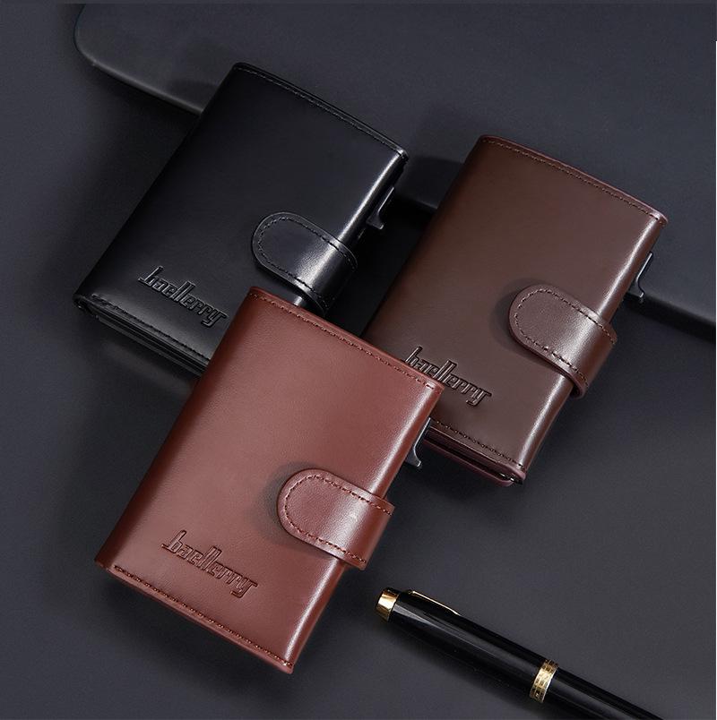 Baellerry RFID Anti-theft Aluminum Card Holder for Men