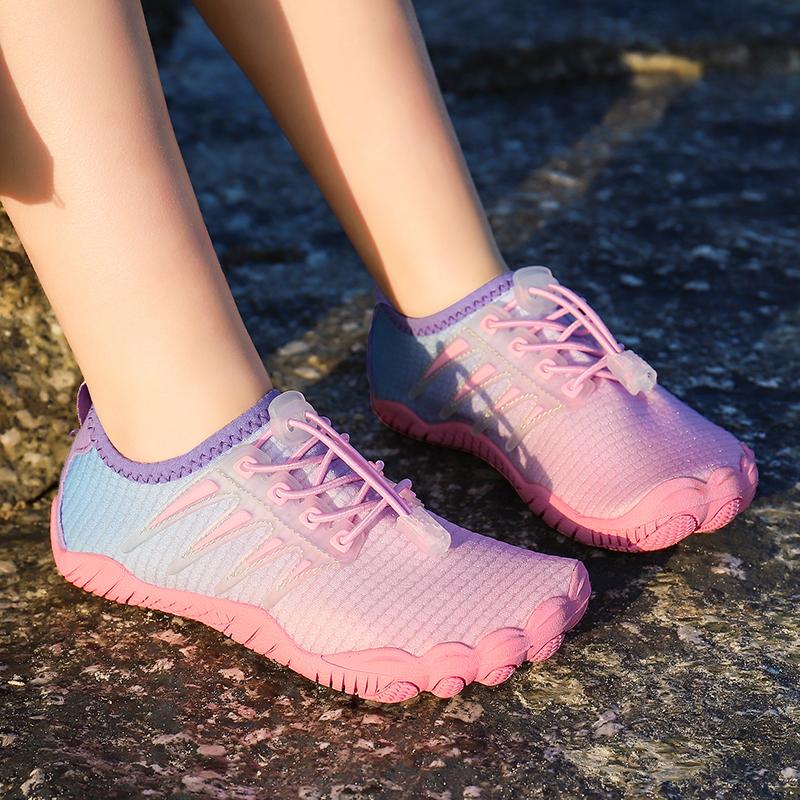 Kids Water Sports Shoes Quick Dry Beach Wading Shoes Children Sea Pool Aqua Shoes Outdoor Wading Sneakers Surfing Diving