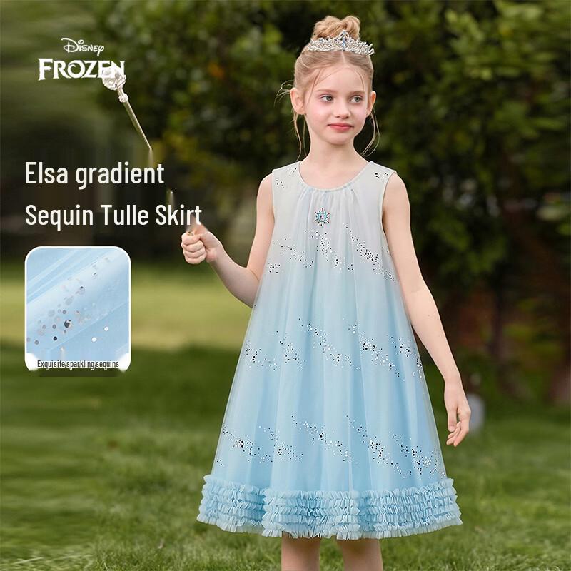 Disney Girls' Elsa Princess Dress