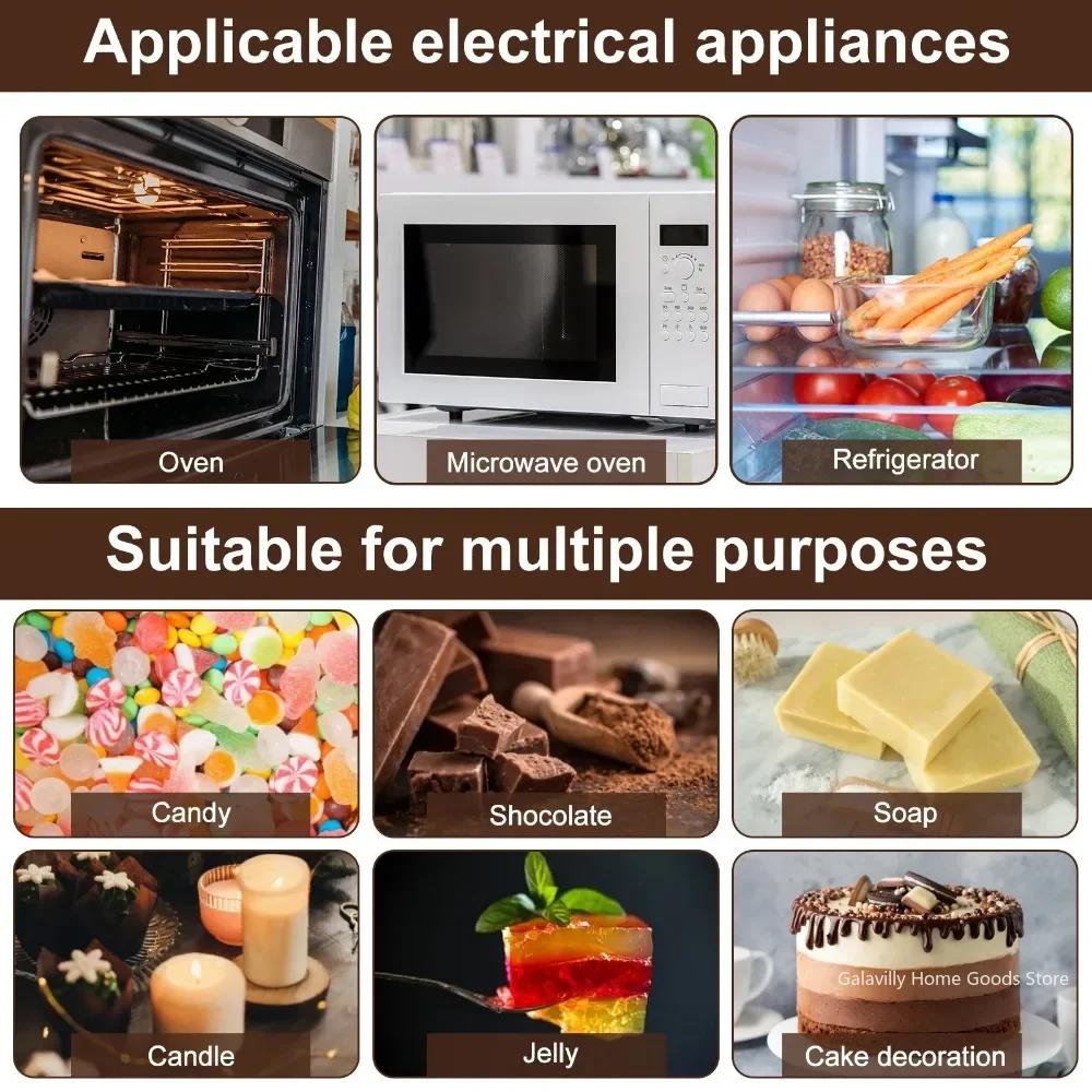 6-hole Chocolate Bar Mold Thick Chocolate Bar Mold Silicone Chocolate Mold Filled Knafeh Pistachio Chocolates Bar