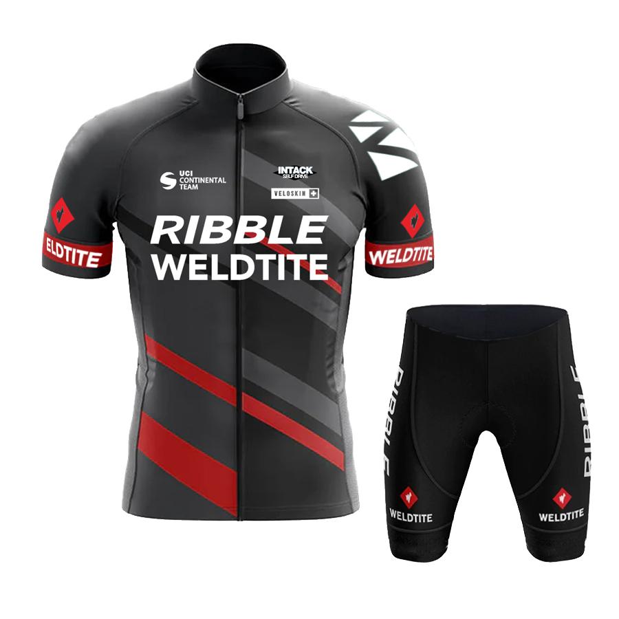 Cycling Jersey 2026 Team RIBBLE Men Cycling Set Racing Bicycle Clothing Suit Breathable Mountain Bike Clothes Sportwears
