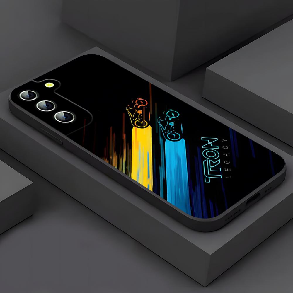 

Tron Legacy Phone Case For Samsung S25 Ultra S24 S22 S23 S20 Fe S21 Plus A54 A34 A16 A53 Back Cover Samsung s25ultra