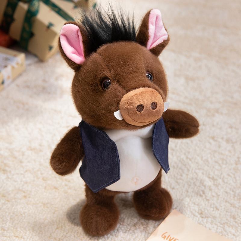 New Orangutan Sloth Wild Boar Doll Super Soft Stuffed Animals Pig Gorilla Monkey Plush Toys Cartoon Decor Birthday Gifts