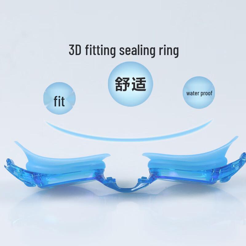 WEZHO Kids Anti-Fog Swim Goggles