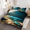 Comforter Beach Pattern Printed Bedding Set Soft Comfortable And Breathable +1/2 S Suitable For Bedroom Or Guest Room