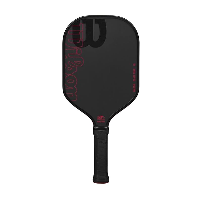 

Wilson pickleball paddle racket Blaze tour pickleball paddle Black/Red WR157711U2