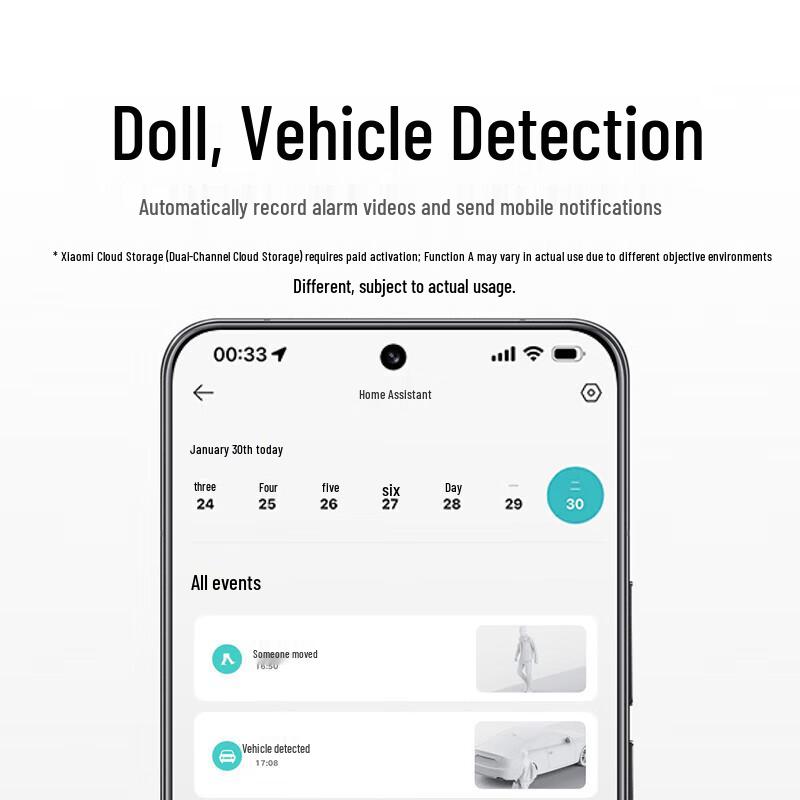 Xiaomi MI CW500 2,5K Dual-Kamera Außen-Sicherheitskamera (CN-Version)