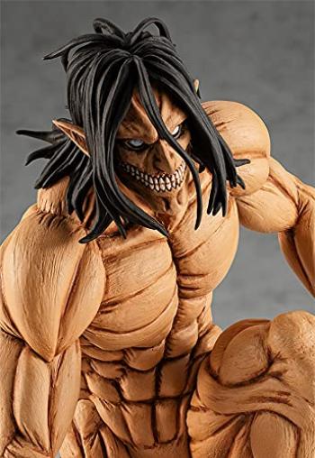 POP UP PARADE Attack On Titan Eren Jaeger Attack On Titan Plastic Painted Complete Figure Resale Ver. Non-scale