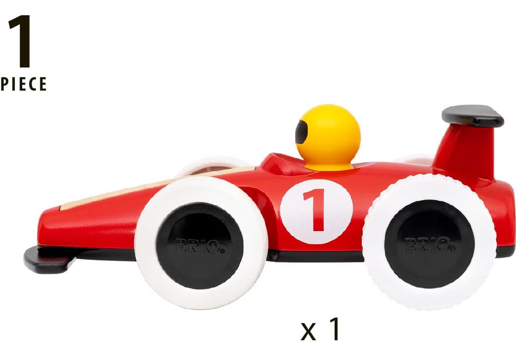BRIO WORLD Large Pull Back Racing Car 30308 Ages 18 months and up (Racing cars, vehicles, toys)
